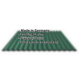 Golfplaat PA18/1064CW | 25 µm Polyester | Gevel | Aluminium 0,70 mm | 6005 - Mosgroen #2