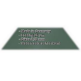 Vlakke plaat | 25 µm Polyester | Aluminium 0,70 mm | 6005 - Mosgroen #2