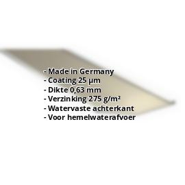 Kilgoot | 25 µm Polyester | 490 x 490 x 2000 mm | Staal 0,63 mm | 1015 - Licht ivoorkleurig #2