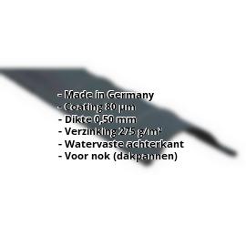 Ronde nok | 80 µm Shimoco | 1,86 m | Staal 0,50 mm | 7016 - Antracietgrijs #2