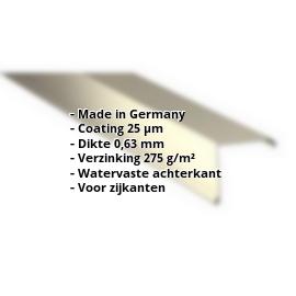 Windveer | 25 µm Polyester | 115 x 115 mm | Staal 0,63 mm | 1015 - Licht ivoorkleurig #2