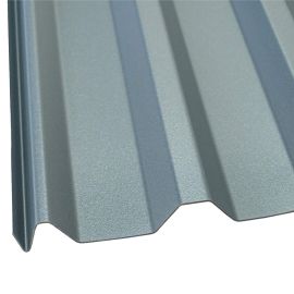 PVC profielplaat FLEXI | 20/1100 | 1,40 mm | Antraciet metallic | 2000 mm #1