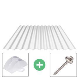 Polycarbonaat golfplaat | 76/18 | Voordeelpakket