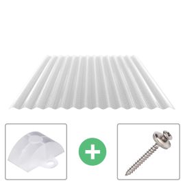 PVC golfplaat | 76/18 | Voordeelpakket