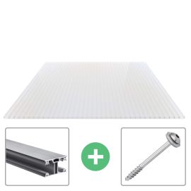 Acrylaat kanaalplaat | 16 mm | Profiel ECO | Voordeelpakket