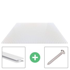 Acrylaat kanaalplaat | 16 mm | Profiel Zeven | Voordeelpakket
