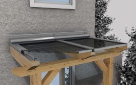 Polycarbonaat kanaalplaat | 16 mm | Profiel ECO | Voordeelpakket | Plaatbreedte 1200 mm | Opaal wit | Extra sterk | Breedte 3,71 m | Lengte 2,00 m #6