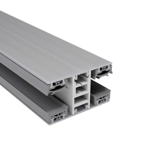 Mendig | Koppelprofiel | 16 mm | Thermo/Classic | Aluminium | Blank | 2000 mm