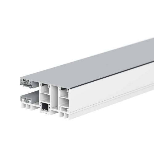 Mendig | Randprofiel | 10 mm | Thermo/Thermo | Aluminium | Blank | 2000 mm