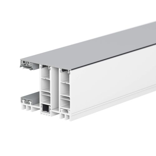 Mendig | Randprofiel | 32 mm | Thermo/Thermo | Aluminium | Blank | 2000 mm