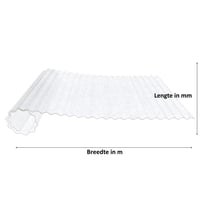 Polyester golfplaat op rol | 76/18