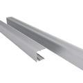Afsluitprofiel bovenkant | 25 mm | Aluminium | Breedte 4,00 m | Blank #1