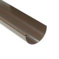 Dakgoot | PVC | Ø 150 mm | Kleur bruin | Lengte 4,00 m #1