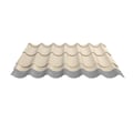 Dakpanplaat 2/1060 | Anti-Drup 700 g/m² | Staal 0,50 mm | 25 µm Polyester | 1015 - Licht ivoorkleurig #6