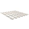 Dakpanplaat 2/1060 | Staal 0,50 mm | 25 µm Polyester | 9010 - Zuiverwit #1