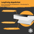 Dakreparatietape met MicroSealant® PLUS | Breedte 5 cm | Lengte 5,00 m | Wit #6
