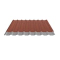 Damwandplaat 20/1100 | Dak | Anti-Drup 1000 g/m² | Staal 0,50 mm | 35 µm Mattpolyester | 75 - Terracotta #5