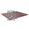 Damwandplaat 20/1100 | Dak | Anti-Drup 2400 g/m² | Staal 0,50 mm | 25 µm Polyester | 3005 - Wijnrood #2