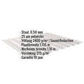 Damwandplaat 20/1100 | Dak | Anti-Drup 2400 g/m² | Staal 0,50 mm | 25 µm Polyester | 7035 - Lichtgrijs #2