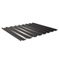 Damwandplaat 20/1100 | Dak | Anti-Drup 2400 g/m² | Staal 0,50 mm | 25 µm Polyester | 9005 - Gitzwart #1