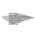 Damwandplaat 20/1100 | Dak | Anti-Drup 2400 g/m² | Staal 0,50 mm | 25 µm Polyester | 9007 - Grijs aluminiumkleuri #2