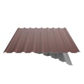 Damwandplaat 20/1100 | Dak | Anti-Drup 2400 g/m² | Staal 0,63 mm | 25 µm Polyester | 8012 - Roodbruin #9