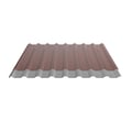 Damwandplaat 20/1100 | Dak | Anti-Drup 2400 g/m² | Aluminium 0,70 mm | 25 µm Polyester | 8012 - Roodbruin #8