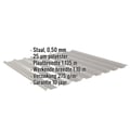 Damwandplaat 20/1100 | Dak | Staal 0,50 mm | 25 µm Polyester | 9007 - Grijs aluminiumkleurig #2