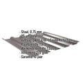 Damwandplaat 35/207 | Dak | Anti-Drup 2400 g/m² | Staal 0,75 mm | 25 µm Polyester | 8017 - Chocoladebruin #2