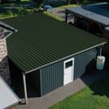 Damwandplaat 35/207 | Dak | Anti-Drup 2400 g/m² | Staal 0,50 mm | 60 µm Puramid | 6005 - Mosgroen #5