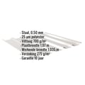 Damwandplaat 35/207 | Dak | Anti-Drup 700 g/m² | Staal 0,50 mm | 25 µm Polyester | 7035 - Lichtgrijs #2