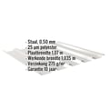 Damwandplaat 35/207 | Dak | Staal 0,50 mm | 25 µm Polyester | 9006 - Zilver-Metallic #2