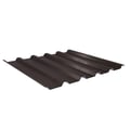 Damwandplaat 35/207 | Dak | Staal 0,50 mm | 35 µm Mattpolyester | 32 - Donkerbruin #1