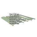 Damwandplaat 35/207 | Gevel | Staal 0,50 mm | 25 µm Polyester | 6011 - Resedagroen #2