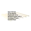 Damwandplaat 35/207 | Gevel | Staal 0,63 mm | 25 µm Polyester | 1015 - Licht ivoorkleurig #2