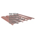 Damwandplaat 35/207 | Gevel | Staal 0,63 mm | 25 µm Polyester | 8012 - Roodbruin #2