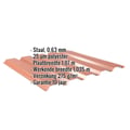 Damwandplaat 35/207 | Gevel | Staal 0,63 mm | 25 µm Polyester | 8004 - Koperbruin #2