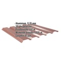 Damwandplaat 35/207 | Gevel | Aluminium 0,70 mm | 25 µm Polyester | 8012 - Roodbruin #2
