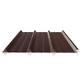 Damwandplaat 45/333 | Dak | Anti-Drup 1000 g/m² | Staal 0,50 mm | 60 µm Puramid | 8017 - Chocoladebruin #1
