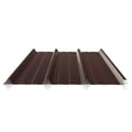 Damwandplaat 45/333 | Dak | Anti-Drup 1000 g/m² | Staal 0,50 mm | 60 µm Puramid | 8017 - Chocoladebruin #1
