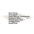 Damwandplaat 45/333 | Dak | Anti-Drup 2400 g/m² | Staal 0,50 mm | 25 µm Polyester | 9002 - Grijswit #2