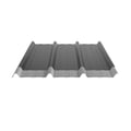 Damwandplaat 45/333 | Dak | Anti-Drup 2400 g/m² | Staal 0,50 mm | 80 µm Shimoco | 9005 - Gitzwart #6