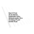 Damwandplaat T18DR | Dak | Staal 0,75 mm | 25 µm Polyester | 9010 - Zuiverwit #2