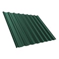 Damwandplaat T20M | Dak | Anti-Drup 700 g/m² | Staal 0,50 mm | 50 µm PURMAT® | 011 - Groen #1