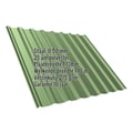 Damwandplaat T20M | Dak | Staal 0,50 mm | 25 µm Polyester | 6011 - Resedagroen #2