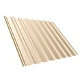 Damwandplaat T20M | Dak | Staal 0,75 mm | 25 µm Polyester | 1015 - Licht ivoorkleurig #1