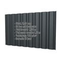 Damwandplaat T20M | Gevel | Staal 0,50 mm | 35 µm Mattpolyester | 7016 - Antracietgrijs #2