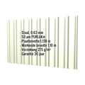 Damwandplaat T20M | Gevel | Staal 0,63 mm | 50 µm PURLAK® | 9002 - Grijswit #2