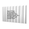Damwandplaat T20M | Gevel | Staal 0,75 mm | 25 µm Polyester | 7035 - Lichtgrijs #2