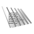 Damwandplaat T35/207M | Dak | Anti-Drup 700 g/m² | Staal 0,75 mm | 25 µm Polyester | 7035 - Lichtgrijs #2